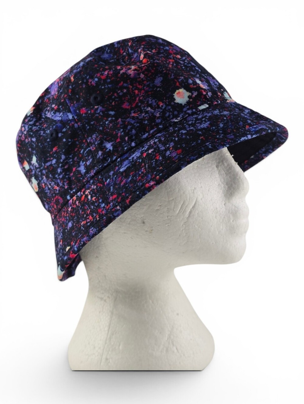 New Era Golf Women's Multicolor Splatter Print Bucket Hat Medium